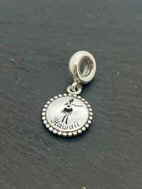 Pandora Hawaii Exclusive Charm Sterling Silver Dangle Charm Jewelry